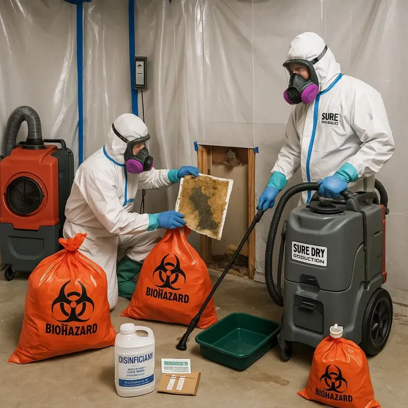 Contaminated Water Handling Protocols process in Stuart, IA