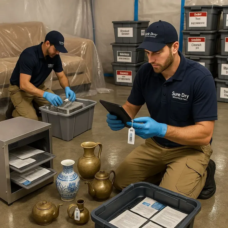 Content Protection and Restoration process in Stuart, IA