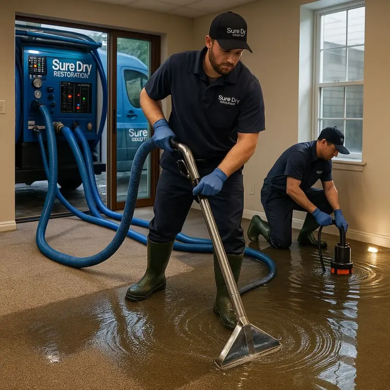 Water Extraction and Removal process in Stuart, IA